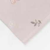 Couverture Polaire Soft Neutral Sheep Baby Blanket - Cute Nursery (Coin)