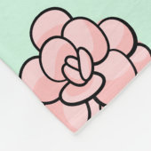 Couverture Polaire Soft Succulent BeLeaf in Yourself Encourager (Coin)