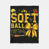 Couverture Polaire Softll All Day Softll Coquette Bow Softll Lover  (Devant)