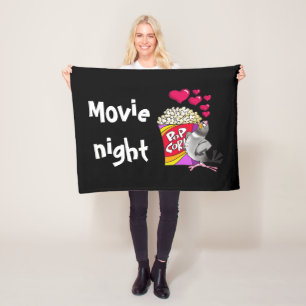 Couverture Polaire Soirée cinéma