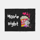 Couverture Polaire Soirée cinéma (Devant (Horizontal))