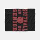 Couverture Polaire Soirée des finissants de softball 2026 (Devant (Horizontal))