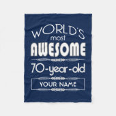 Couverture Polaire soixante-dixième D'anniversaire des mondes (Devant)