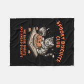 Couverture Polaire Soky Biscuits Club Cat Halloween Cuisson (Devant (Horizontal))