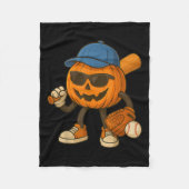 Couverture Polaire Soky Jack-o'-lantern Baseball Halloween Costumes M (Devant)