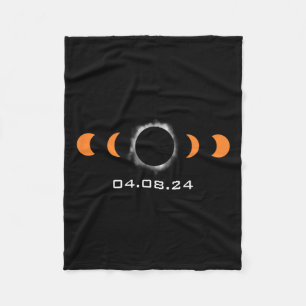 Couverture Polaire Solaire Total Sun Eclipse 8 Avril 2024 Chemin D'Ac