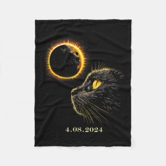 Couverture Polaire Solar Eclipse 2024 Chemise Total Eclipse 8 avril 2