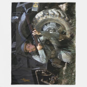 COUVERTURE POLAIRE SOLDAT AMÉRICAIN DE LA SECONDE GUERRE MONDIALE (Devant)