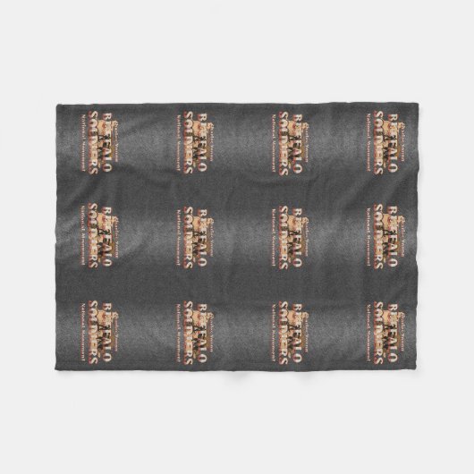 Couverture Polaire Soldats de Buffalo d'ABH (Devant (Horizontal))