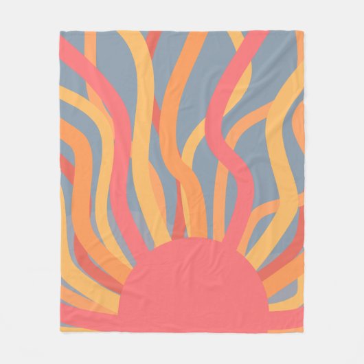 Couverture Polaire Soleil d'été (Devant)
