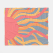 Couverture Polaire Soleil d'été (Devant (Horizontal))