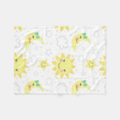 Couverture Polaire Soleil Et Lune (Devant (Horizontal))