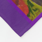 Couverture Polaire Soleil mignon et Lune avec Tulipe Conçu (Coin)