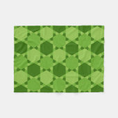 Couverture Polaire Solomon Seal Star de David Illusion Optique (Devant (Horizontal))