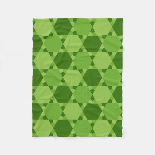 Couverture Polaire Solomon Seal Star de David Illusion Optique (Devant)