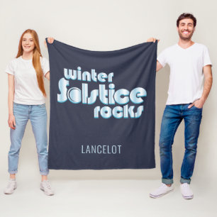 Couverture Polaire Solstice d'hiver Rocks Midwinter Novelty