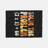 Couverture Polaire Solve The Problem 67 Funny Math Meme Six Seven For (Devant (Horizontal))