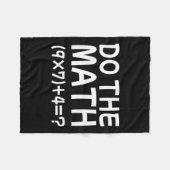 Couverture Polaire Solve The Problem Do The Math 67 Meme Funny Teache (Devant (Horizontal))