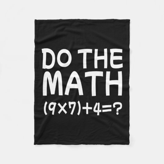 Couverture Polaire Solve The Problem Do The Math 67 Meme Funny Teache (Devant)