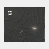 Couverture Polaire Sombrero Galaxy Star Party Blanche (Devant (Horizontal))