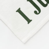 Couverture Polaire Sometimes I Just Be Fartin Funny Frog Sarcastic Hu (Coin)