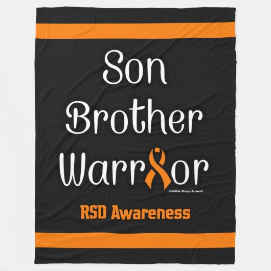 Couverture Polaire Son Brother Warrior...Couverture en molleton RSD (Devant)