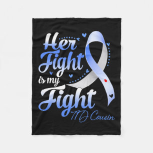 Couverture Polaire Son Combat Est Mon Combat T1D Cousin Type 1 Diabèt