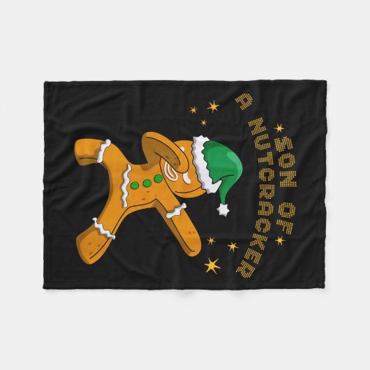 Couverture Polaire Son Of A Nutcracker Pajamas Christmas Gingerbread (Devant (Horizontal))
