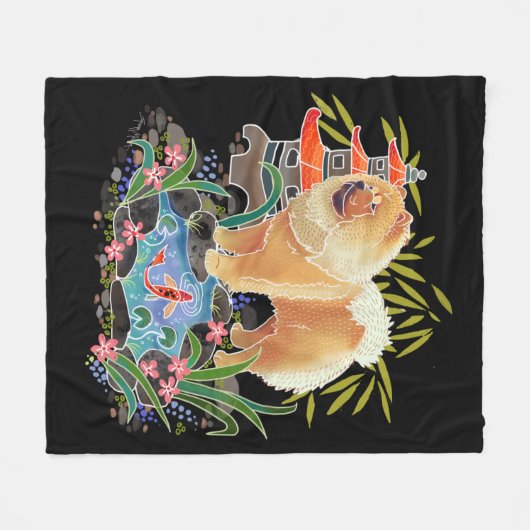 Couverture Polaire Sonde volante SONGMAO 3 tailles (Devant (Horizontal))