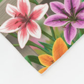 Couverture Polaire Songbirds Lily Garden Birdhouse (Coin)