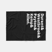 Couverture Polaire Sonic et Thunder's Finest (Devant (Horizontal))