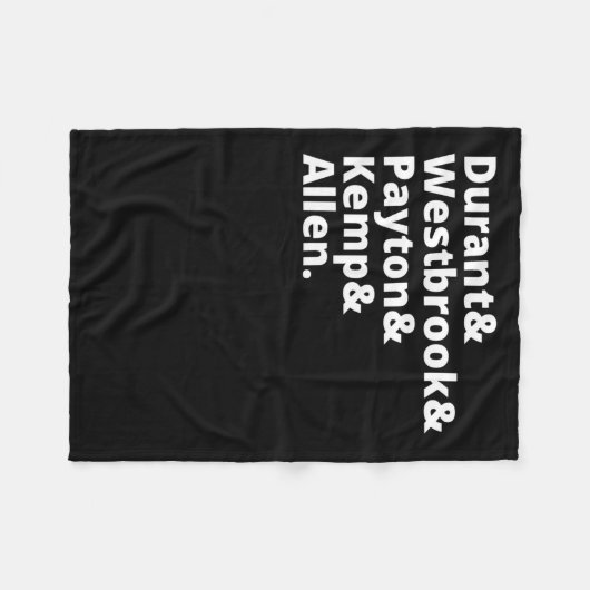 Couverture Polaire Sonic et Thunder's Finest (Devant (Horizontal))