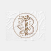 Couverture Polaire Soon To Be Grandma Again 2026 Loading Pregnancy An (Devant (Horizontal))