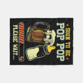 Couverture Polaire Soon To Be P P Est 2025 Pregnancy Announcement  (Devant (Horizontal))