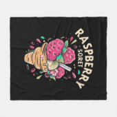 Couverture Polaire Sorbet de framboise (Devant (Horizontal))