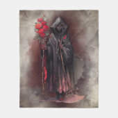 Couverture Polaire sorcellerie | Sorcière foncée foncée foncée brilla (Devant)