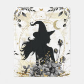 Couverture Polaire Sorcière contemporaine d'Halloween 3 (Devant)