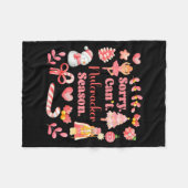Couverture Polaire Sorry Can't Nutcracker Season Christmas Ballet Nk (Devant (Horizontal))