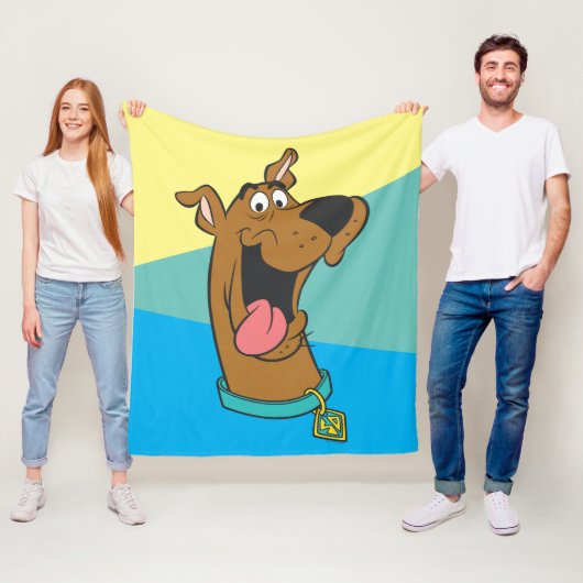 Couverture Polaire Sortie de la langue Scooby-Doo (En situation)