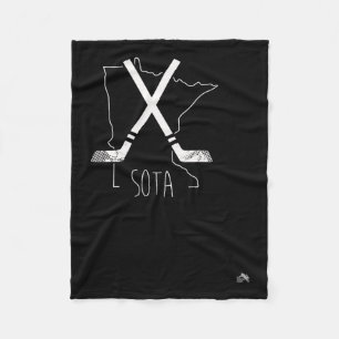 Couverture Polaire Sota Hockey Minnesota 