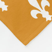 Couverture Polaire Souci Victorian Fleur de Lys (Coin)