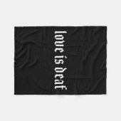 Couverture Polaire Sourde Sourde Sourde Gesture Mains Sourde Sensibil (Devant (Horizontal))