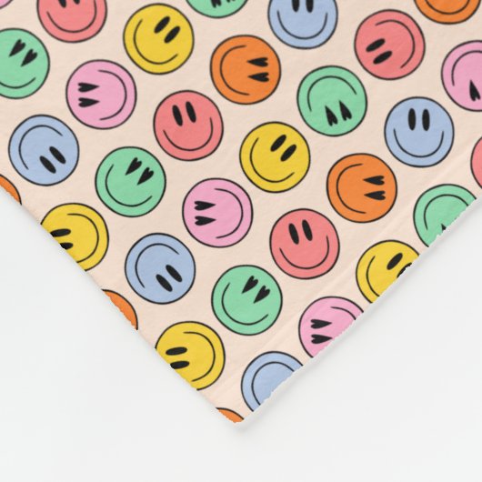 Couverture Polaire Sourire (Coin)