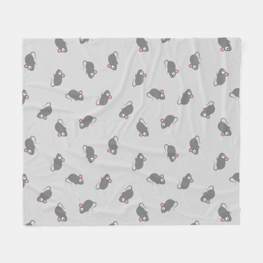Couverture Polaire Souris (Devant (Horizontal))