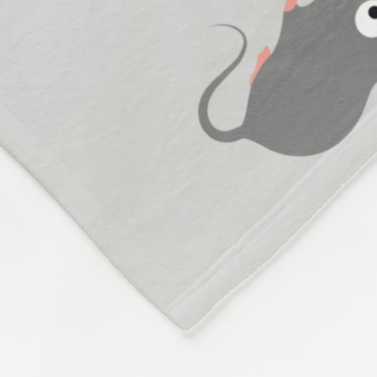 Couverture Polaire Souris (Coin)
