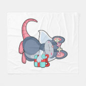 Couverture Polaire Souris comme mariée avec voile & cadeau.PNG (Devant (Horizontal))