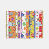 Couverture Polaire Souris et amis Hanoukka Fleece Blanket (Devant (Horizontal))