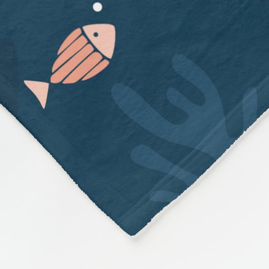 Couverture Polaire Sous le bébé d'ouatine de baleine de (Coin)