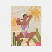 Couverture Polaire Sous le soleil souriant (Devant)