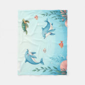 Couverture Polaire Sous les mignons enfants de la mer (Devant)